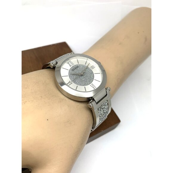 Guess Women\'s Watch U1288L1 Quartz Swarovski Dial Silver Stainless Steel 36mm main image 9